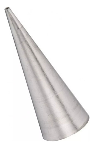 Forma De Alumínio Canudo Cônico N 02 Cone 12 Unid Casquinha