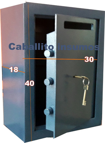 Caja Fuerte Camion Abulonar Arrimar Buzon 30x40x18 Cm