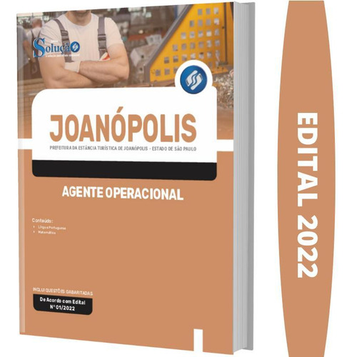 Apostila Prefeitura Joanópolis Sp - Agente Operacional