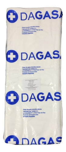 Pieza De Gasa Hidrofila Tubular Uso Medico 1,5kg X3u Dagasa