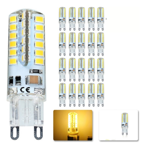 20 Piezas Bombilla Led Smd 2835 G9 7w 48 Led Luz De Maíz
