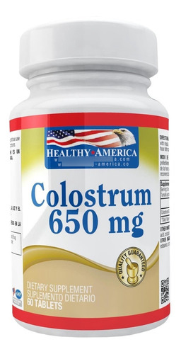 Colostrum 650 Mg X 60 Tabletas - Unidad a $950