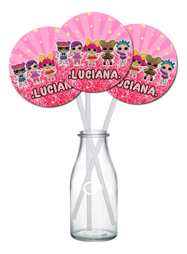 Kit Imprimible Cake Topper Lol Surprise Adorno Torta