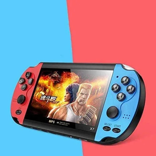 Consola De Juegos Portátil Retro Clásica De Mano -azul+rojo