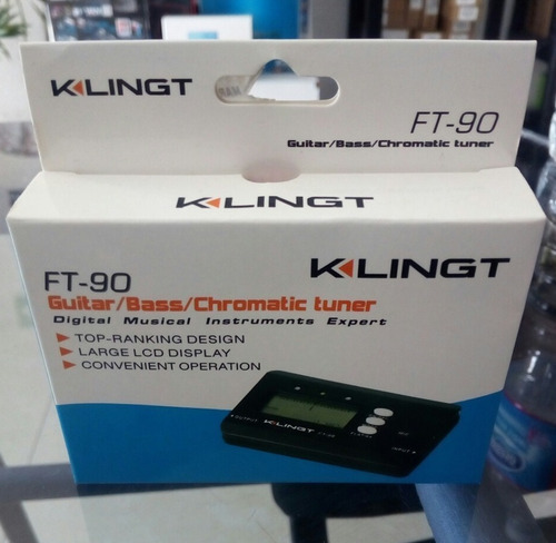 Afinador Cromático Klingt Ft-90