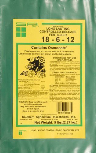 Long Lasting Controlled Release Fertilizer 18-6-12 Conta Aam