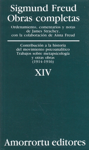 Libro - Obras Completas Xiv - Sigmund Freud