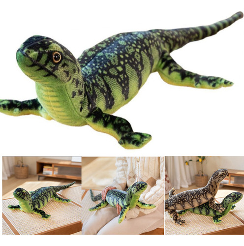 , Peluche Grande Con Forma De Lagarto Reptil, Regalo Para ,