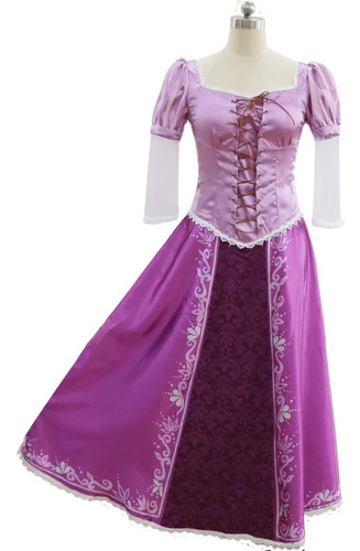 Disfraz De Princesa Rapunzel Para Cosplay De Rapunzel