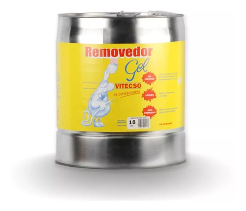 Removedor De Pintura En Gel Vitecso X 18 Lt - Alfa Pintu