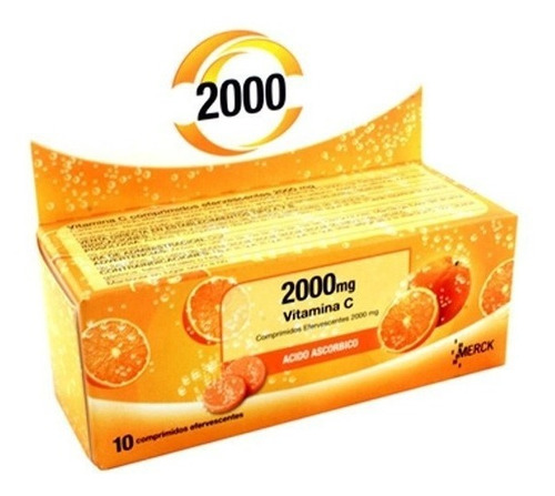 Cebion 2000 Mg 10 Comprimidos Efervescentes