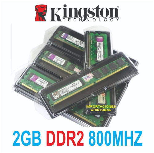 Memoria Ram Ddr2 2gb/800mhz Kingston Pc