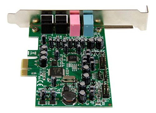 Tarjeta De Sonido Startech.com 7.1 - Pci Express - 24-bit -