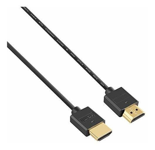 Pasow Cable Hdmi Cable Ultra Delgado Macho A Macho 36awg De