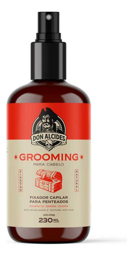 Grooming Para Cabelo Em Spray Barba Negra 230ml Don Alcides