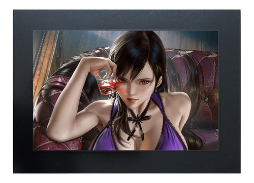 Cuadro De Tifa Lockhart Final Fantasy # 3