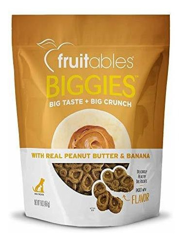Botanas Para Gatos - Fruitables Biggies Dog Biscuits, Crunch