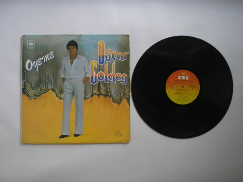 Lp Vinilo Oscar Golden Oyeme  Edición Colombia 1980