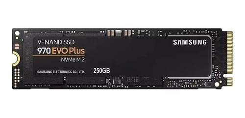 Imagen 1 de 3 de Disco sólido SSD interno Samsung 970 EVO Plus MZ-V7S250 250GB