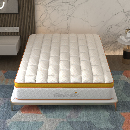 Colchón King Size Therapedic Ortopédico + 2 Almohadas Memory