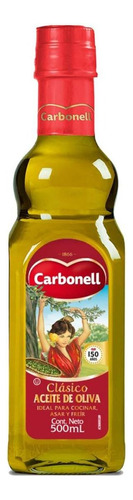 Aceite De Oliva Carbonell Puro Vidrio 500ml