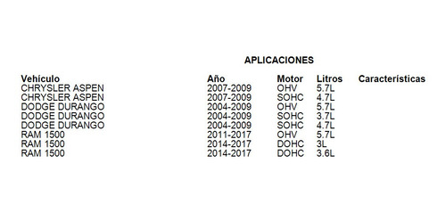 Rotor Freno Delantero Dodge Durango 2009 5.7l Mopar