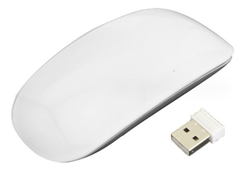Mouse Táctil Óptico Inalámbrico Ultradelgado De 2,4 G Usb 2.