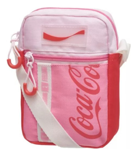 Bolsa Transversal Coca-cola New Fresh Rosa 78410732c