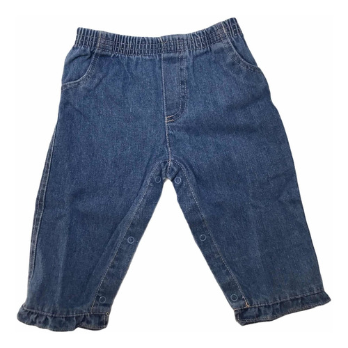 Jeans Celeste Para Bebé Niña Marca Best House