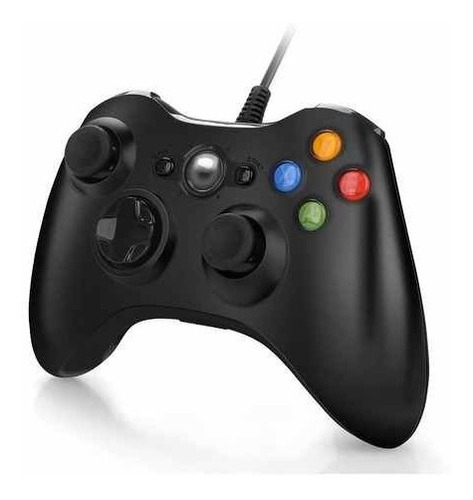 Joystick Control Para Xbox 360 Y Pc Con Cable 2.5 M Febo
