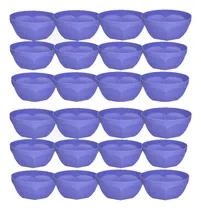 Comprar Conjunto 24 Tigelas Bowls Sobremesa Caldos 380 Ml Pequena