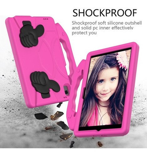 Imagen 5 de 7 de Adecuado Para Samsung Tab A7 10.4 Pulgadas T500 Funda