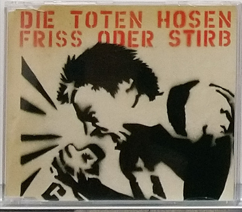 Die Toten Hosen Cd Single Europeo Friss Oder Str Pnk Lnx Scd