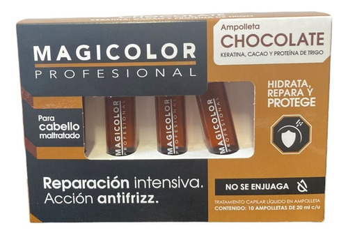 Magicolor Ampolletas Chocolate 10x20ml