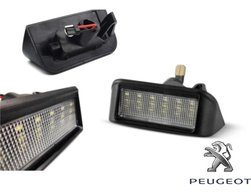 X2 Luz Led De Patente Peugeot Partner Citroen Foco Par