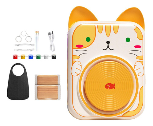 Kit De Pintura De Modelado De Rueda De En Forma De Gato