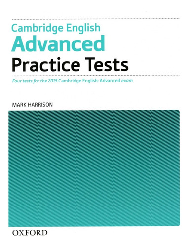 Cambridge English Advanced - Practice Tests No Key (2015...