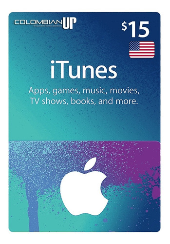 Tarjeta Itunes Apps Store $15 Cuenta Usa