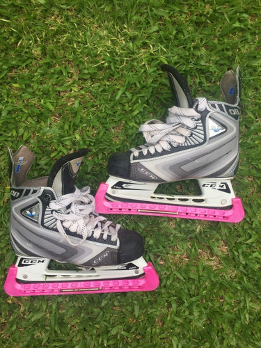 Imagen 1 de 8 de Patines De Hockey Sobre Hielo - Poco Uso, Impecables