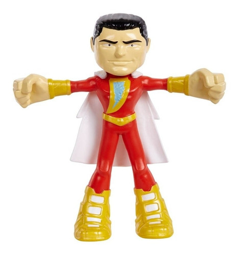 Shazam 7p Dc Comics Flexivel - Mattel Ref:ggj04-gln83