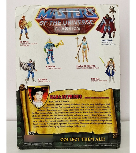 Mara Of Primus Masters Of The Universe Classics Motuc (Usado)