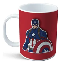 Comprar Taza De Plástico - Capitán América (elegi Tu Modelo) Capitan America 004 P