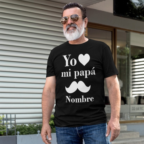Imagen 2 de 4 de Playera Leyendas Yo Amo Mi Papá - Día Del Padre