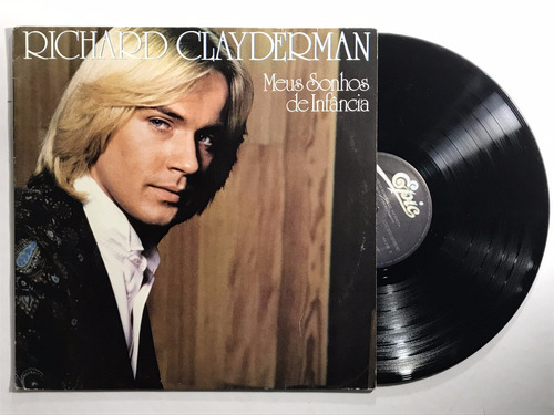 Lp Richard Clayderman Meus Sonhos De Infancia Piano - Jd