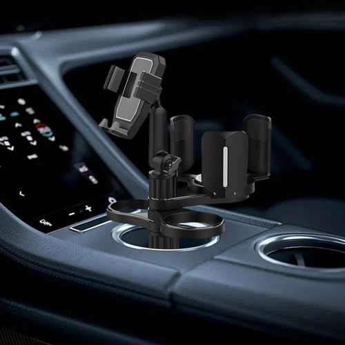 Expansor De Portavasos Para Coche Con Soporte Para Teléfono