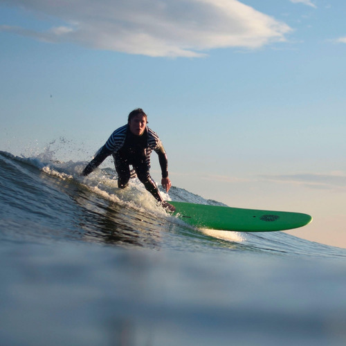 Tabla De Surf Kona Malibu Aqua 2,13 M Para