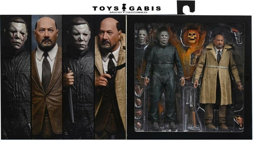 Halloween Ultimate Michael Myers & Dr. Loomis Set 40a Nuevo