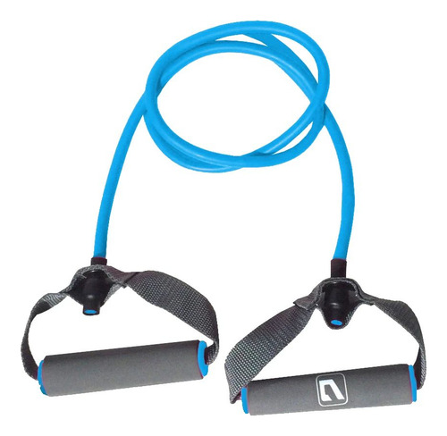 Extensor Elástico Multi Função Tensão Forte Azul Exercicio