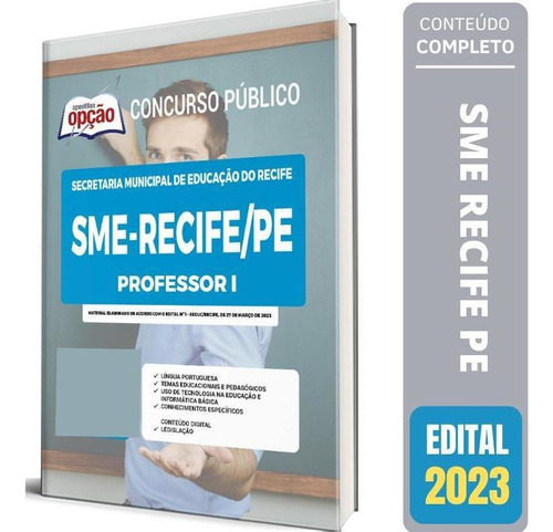 Apostila Concurso Sme Recife Pe - Professor 1