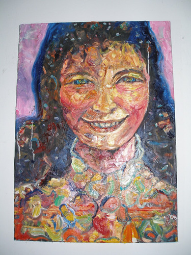 La Niña Que Ríe. La Rocca. Arte Microconceptual.